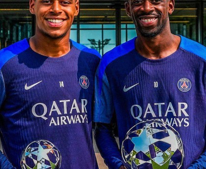 记者：登贝莱因伤休战6周，他和杜埃都无缘欧冠对阵亚特兰大